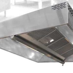 Cappa centrale 1800 serie OPTIMA AIR a flusso compensato (escluso aspiratori)