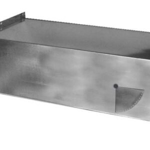 Elemento di raccordo con serranda e flangiato