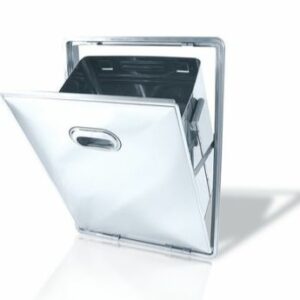 Tramoggia per rifiuti solidi inox