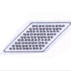 Piano di appoggio inox forato per BM