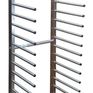 Rastrelliere carrellate inox portateglie 20T