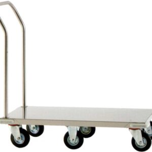 Carrelli inox a pianale per merce varia 100kg