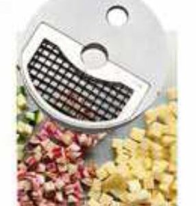Disco tagliaverdure per cubettare 10 mm.