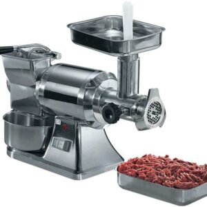 Abbinato tritacarne-grattuggia cromati 22