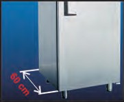 Armadio refrigerato SILVER-SLIM LINE 1P con vetro