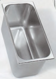 Vaschetta gelateria inox 150