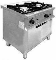 Fornelloni inox a gas 600 su armadio 2 F