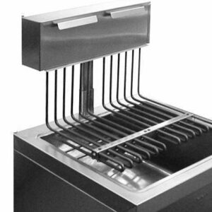 Friggitrici inox elettriche Combi 600, 1 vasca da banco L24