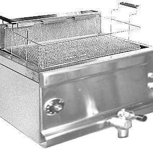 Friggitrici inox elettriche Combi 600, 1 vasca da banco L36