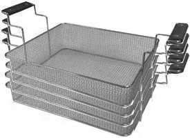 Cestelli sovrapponibili a 2 manici per friggitrici serie industriale