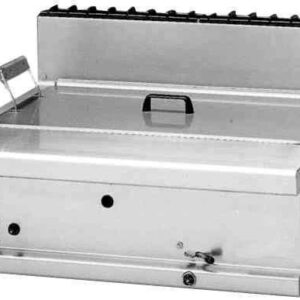 Friggitrici inox 80 a gas 1 vasca da banco serie pasticceria