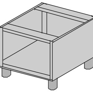 Base a giorno per friggitrici 80 a gas da banco
