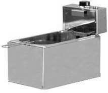 Friggitrici inox elettr. 18 da banco 1v serie Mini