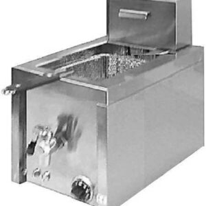 Friggitrici inox elettr. 2400 da banco 1v serie Midi