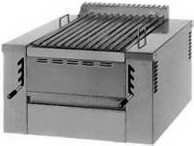 Griglie 2 - 70 a carbone vegetale inox da banco serie Combi 700 elevat. 4 livelli