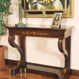 Consolle in pedulo di noce