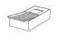 Vasca raccolta olio con filtro per friggitrice serie FREE 700 e 900