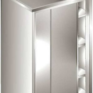 Armadi inox 700 alto con sportelli scorrevoli