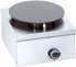 Piastra per crepes inox 450 a gas 1x380