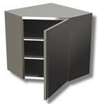 Mobili pensili inox 400 alto ad angolo ad armadio