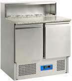 Saladette inox con vasca integrata