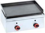 Fry-top inox 450 elettrico