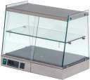 Vetrine calde 400 a convezione naturale inox elettriche da banco